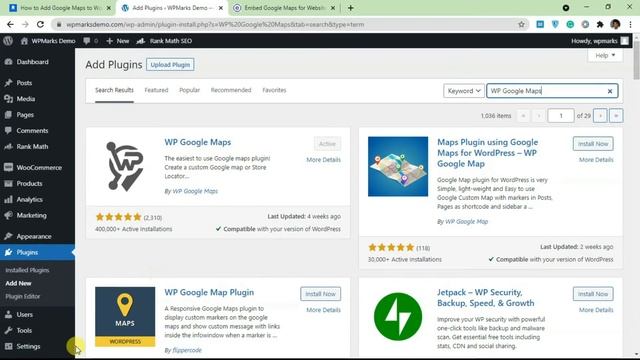 How to Add Google Maps to WordPress 2021 tutorial смотреть онлайн
