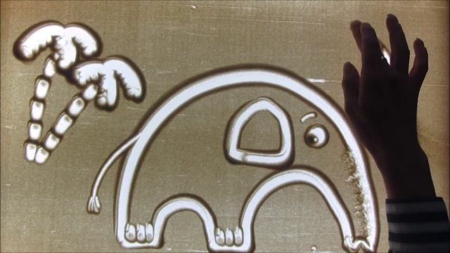 Рисование песком для начинающих Занятие 15 смотреть онлайн