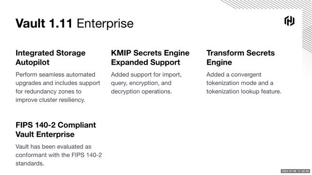 Vault 1.11 Overview смотреть онлайн