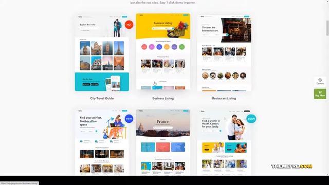 Golo - Directory and Listing Travel WordPress Theme business directory events Website Builder смотреть онлайн