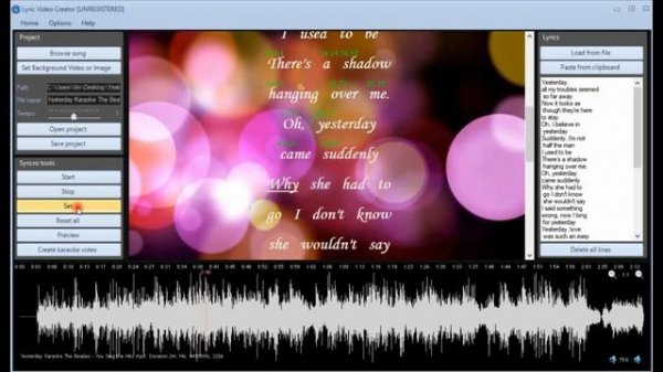 The Best Karaoke Video Maker - Lyric Video Creator