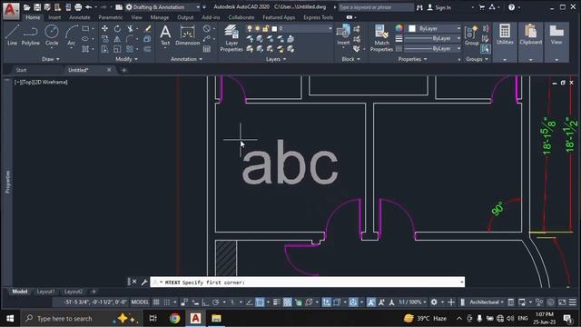 Annotation | AutoCAD Course for Beginners by AzadChaiwala | Class 10 смотреть онлайн