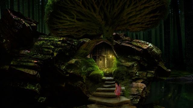 Photoshop CC : Matte painting breakdown смотреть онлайн