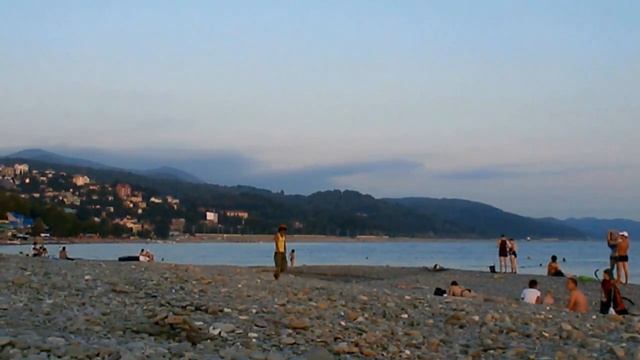 Река Псезуапсе в Лазаревском, Сочи. Август 2013 смотреть онлайн