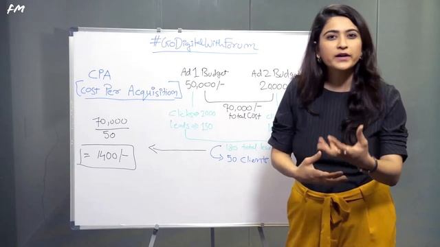 How to calculate cost per acquisition with example in Hindi | what is CPA for Facebook & Google ads смотреть онлайн