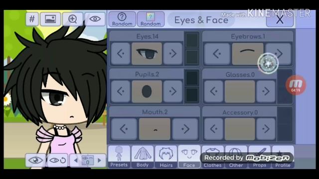 Делаю аниме персонажей||Gacha Life на русском