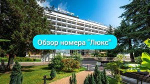 Обзор номера "Люкс" | Санаторий Бирюза