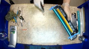 #27 Как правильно заправить картридж Q6000A, Q6001A, Q6002A, Q6003A | Заправка hp 2600, 2605, 1600