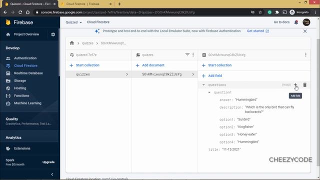 Android Firebase Firestore Integration | Android Quiz App | CheezyCode #7 смотреть онлайн