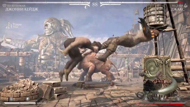 Джонни Кейдж против Джакса смотреть онлайн