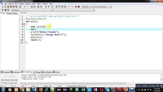 Difference between sprintf( ) and sscanf( ) functions in programming in C | by Sanjay Gupta смотреть онлайн