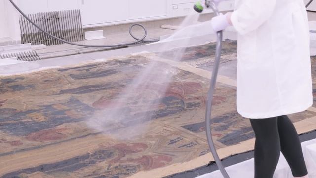 Conserving the King Arthur Tapestry смотреть онлайн
