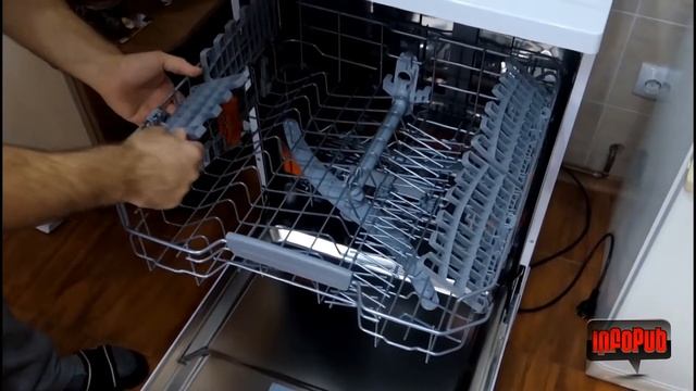 Compartimentare Interioara Hotpoint HFO3T222WG Masina de Spalat Vase Independenta смотреть онлайн