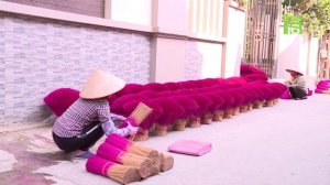 50 000 ароматических палочек в день делают в этой вьетнамской деревне