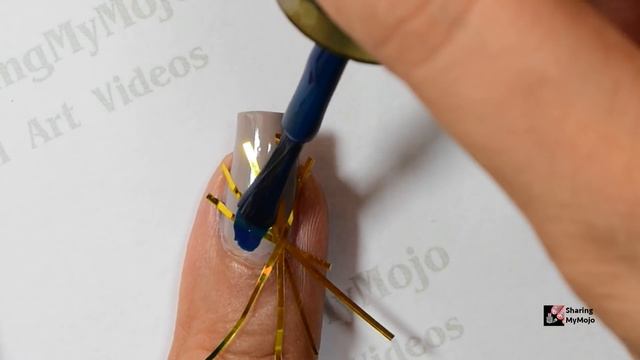 10 Easy Nail Art Designs Using Striping Tape | Geometric Nail Designs