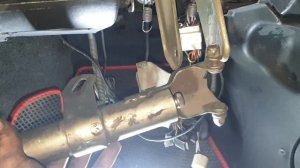 как попасть в карданчик после замены рулевой рейки ваз 2114, лёгкий способ