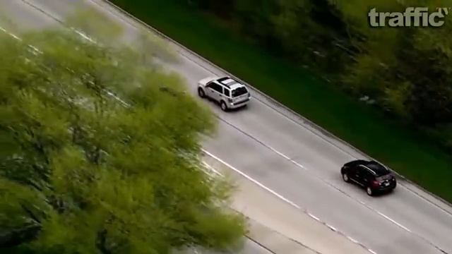 POLICE chase SUV Ford Escape Hybrid | American POLICE in action смотреть онлайн