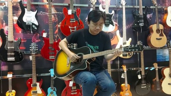 Review Gitar Epiphone AJ 210 Ce