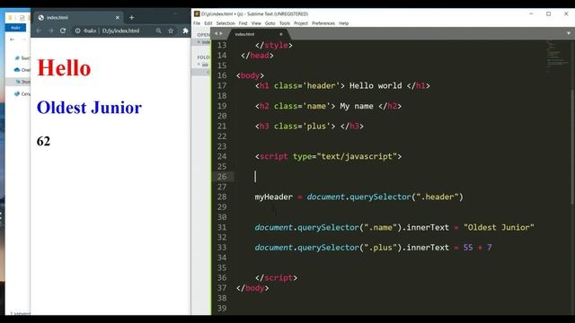[1/10] Переменные в Javascript. Javascript с нуля смотреть онлайн