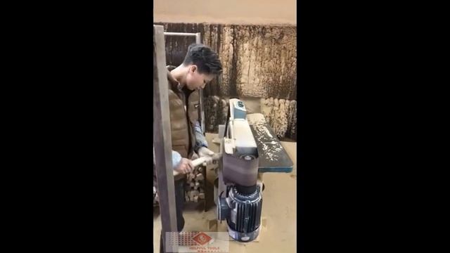 WEIHAI HELPFUL WOODOWRKING MACHINE HQ2617 Belt sander/Шлифовальный станок смотреть онлайн