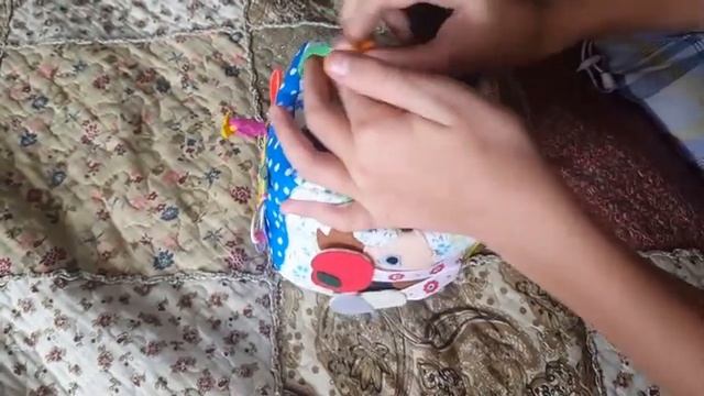 Развивающий кубик из ткани и фетра #ФетрЮля смотреть онлайн