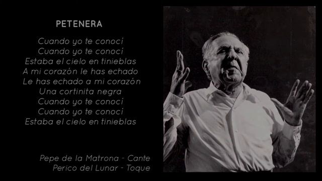 Same Lyrics for Different Palos? A specificity of flamenco: the Interchangeability of Lyrics ??? смотреть онлайн