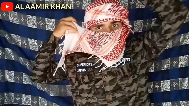 Eid Special - How To Tie Shemagh Scarf | Different Styles Tutorial | AL Aamir Khan