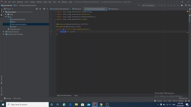 Java dərsləri - Javada Annotasiyalar ( Annotations In Java ) смотреть онлайн