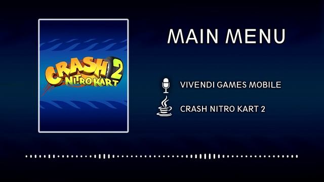 Crash Nitro Kart 2 OST (JAVA) - Main Menu смотреть онлайн