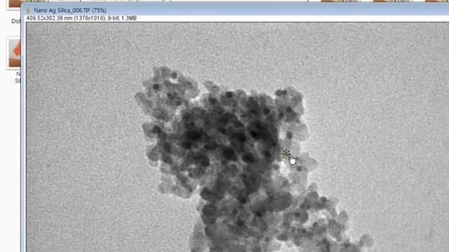 Determine average size of nanoparticles in SEM, TEM image using Image J software смотреть онлайн