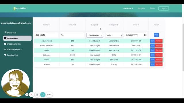 Myntwise| Fullstack Python Flask Application Walkthru смотреть онлайн