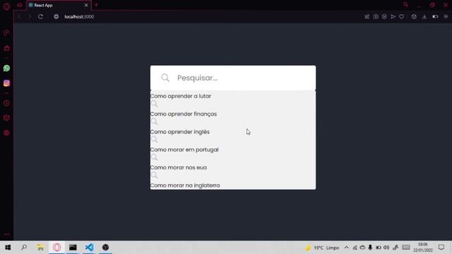Como fazer AUTOCOMPLETE com ReactJS! *autocomplete reactjs* смотреть онлайн