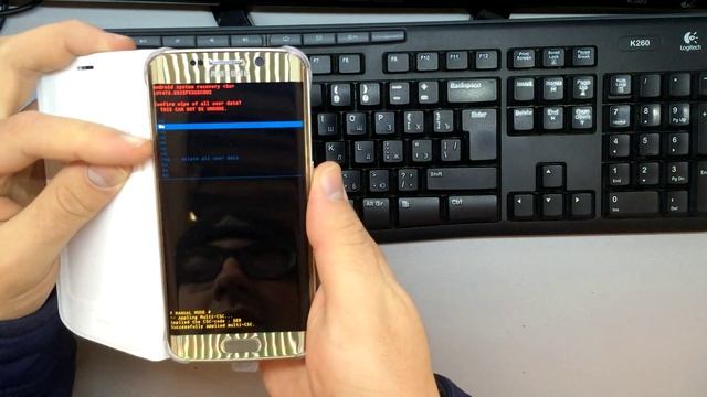Samsung Galaxy S6 Edge Hard Reset (сброс настроек) смотреть онлайн