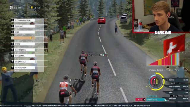 Final 14Km Mountain - Tejay Masterclass! | Tour de France 2021 PS4 game смотреть онлайн