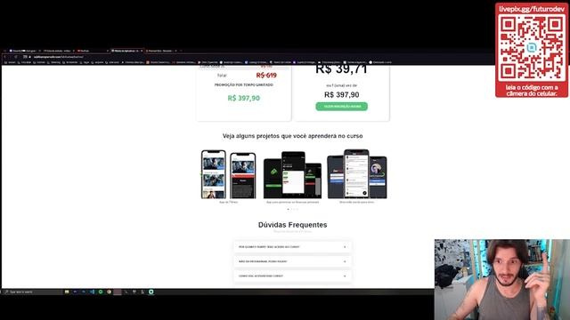 CURSO DEV MOBILE SUJEITO PROGRAMADOR | VALE A PENA? | DESENVOLVIMENTO DE APLICATIVOS смотреть онлайн