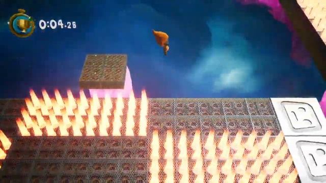 Sweating on a kids game 2 | Trial by Fire 27.55 WR | Sackboy a Big Adventure смотреть онлайн