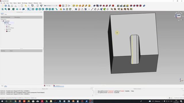 FreeCAD Tutorial | Sheet Metal Corner Brace with Stiffener смотреть онлайн