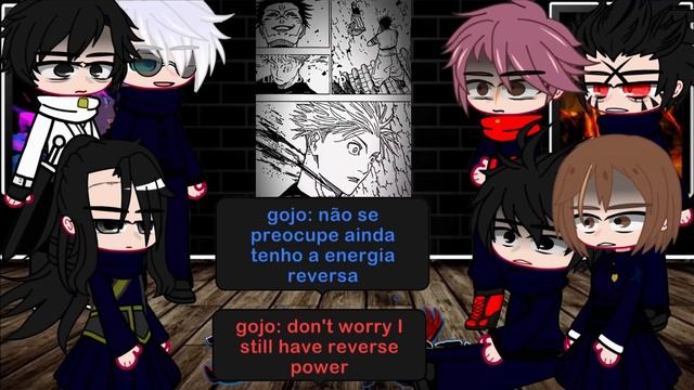 jujutsu kaisen caracter react to sukuna ( mangá) ????- Gacha react смотреть онлайн