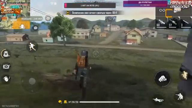 СТРИМ FREE FIRE ►СТРИМ ФРИ ФАЕР►ИГРАЮ С ПОДПИСЧИКАМИ ► #14 смотреть онлайн
