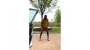 Mufasa grooving to the Coffin Dance Meme song with The Hypeman
