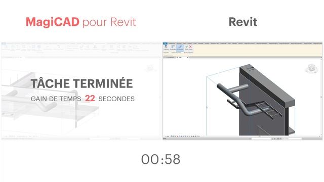Outil de connexion standard MagiCAD - Gagnez 50% du temps de travail par tâche смотреть онлайн