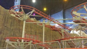 Парк «ОСТРОВ МЕЧТЫ». Аттракцион «ГОНКА БУДУЩЕГО». Москва. 29.08.2021г.