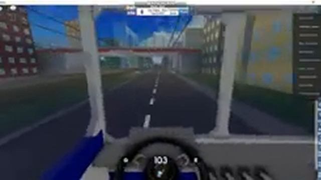 Roblox в Nid's Buses & Trams под запорожским номером маршрута №8 смотреть онлайн
