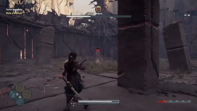 Defeating Medusa under leveled I Assassin's Creed Odyssey смотреть онлайн