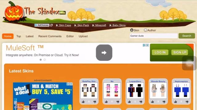 HOW TO GET CUSTOM SKINS IN MINECRAFT PE!!! смотреть онлайн