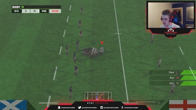 Rugby 15 Gameplay Walkthrough - Part 4 - "ENGLAND VS SCOTLAND" - Six Nations (Xbox One Gameplay) смотреть онлайн