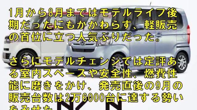 【ホンダN BOX】2017年最も売れたクルマ！ смотреть онлайн