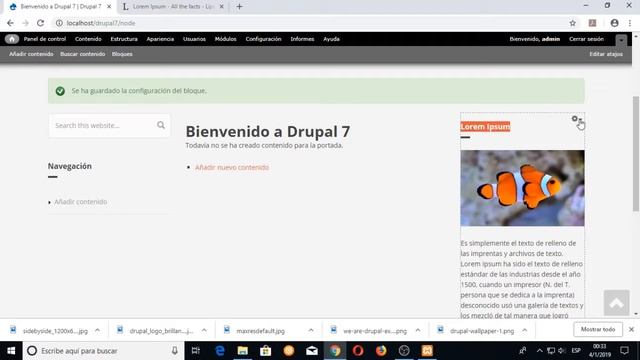 Gestionar Bloques en Drupal 7 ? CURSO DE DRUPAL 7 #010 смотреть онлайн