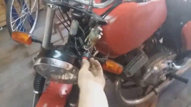 Кнопка вместо замка зажигания ИЖ смотреть онлайн