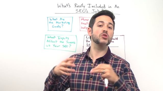What's Really Included In An SEO's Job - Whiteboard Friday
